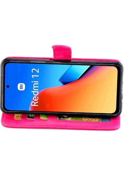 Xiaomi Redmi Için Flip Case 12 4g Kart Tutucu Kickstand Pu Deri Kapatma (Yurt Dışından) fırsatları
