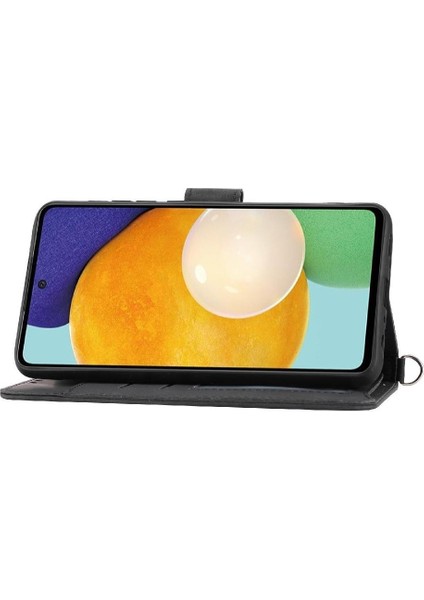 Samsung Galaxy A52 Kabartmalı Bileklik Darbeye Dayanıklı Çoklu Için Flip Case (Yurt Dışından) indirimleri