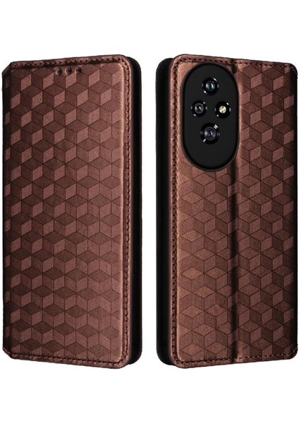 Onur Için Flip Case 200 5g Kart Yuvaları Tutucu Cüzdan Pu Deri 3D (Yurt Dışından) indirimleri