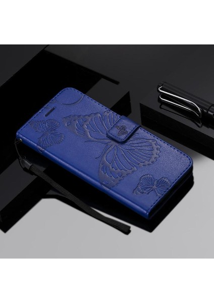 Kart Yuvası Standı ile Realme C21Y Flip Kickstand Pu Deri Için Flip Case (Yurt Dışından) fiyatları