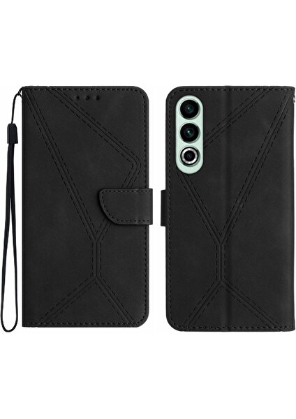 YH Market Oneplus Nord Ce4 Yüksek Kalite Tpu Deri Cüzdan Dikiş Için Flip Case (Yurt Dışından)