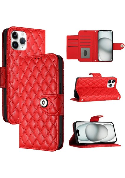 IPhone 11 Için Kılıf Pro Max Kart Tutucu Cüzdan Kapak Bilek Şerit Darbeye (Yurt Dışından)