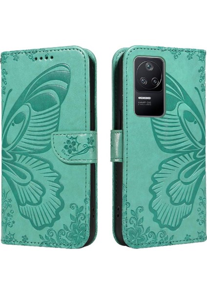 Xiaomi Poco F4 5g Için Flip Case Kredi Kartı Yuvası ile Yüksek Kaliteli Deri (Yurt Dışından)