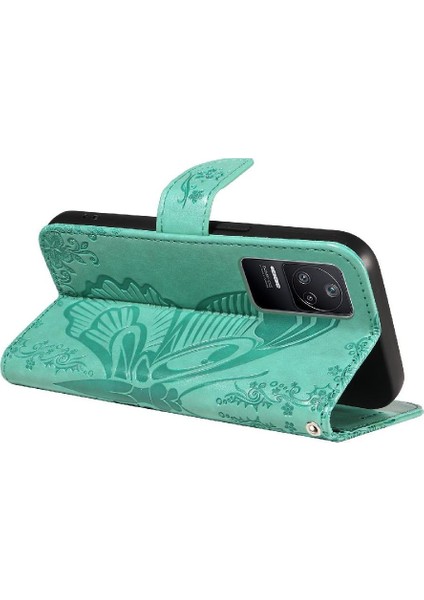 Xiaomi Poco F4 5g Için Flip Case Kredi Kartı Yuvası ile Yüksek Kaliteli Deri (Yurt Dışından)