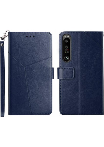 Sony Xperia 1 Vı Için Flip Case Deri Cüzdan Darbeye Tpu Kabuk Çevirme (Yurt Dışından)