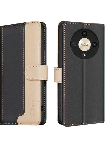 Onur X9B Kickstand Darbeye Tpu Iç Kabuk Flip Folio Için Flip Case (Yurt Dışından)