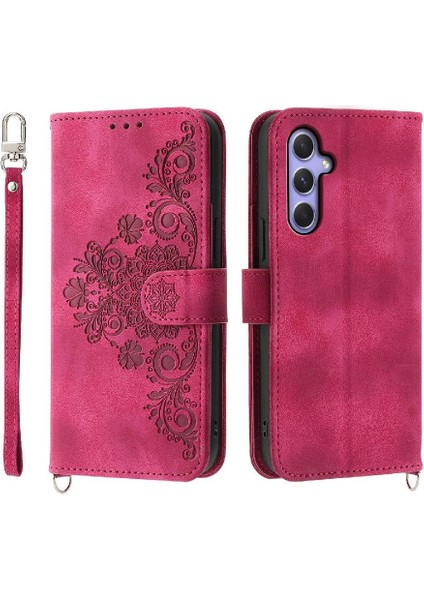 Samsung Galaxy Galaxy Darbeye Dayanıklı Kabartmalı Çoklu Kredi Kartı Için Flip Case (Yurt Dışından)