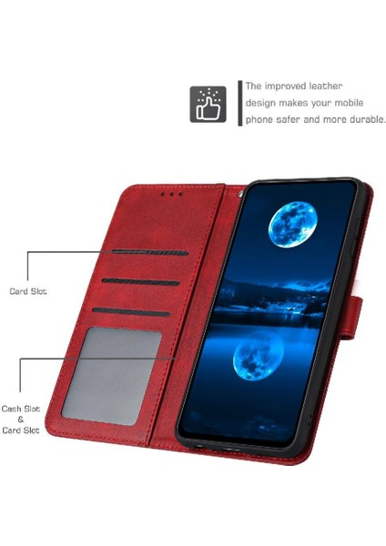 Saf Kart Yuvası ile IPhone X/xs Kickstand Pu Deri Için Flip Case (Yurt Dışından)