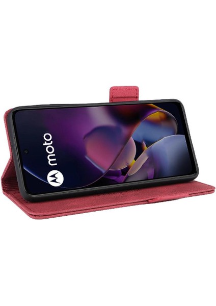 Motorola Moto G54 5g Kart Tutucu Kapak Kickstand Manyetik Için Flip Case (Yurt Dışından) fiyatları