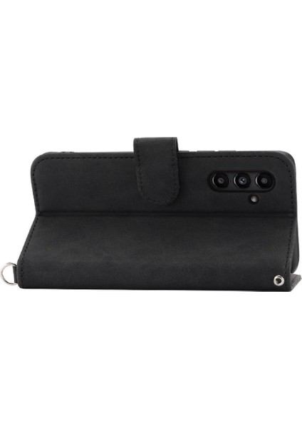Samsung Galaxy A15 Kabartmalı Darbeye Bileklik Çoklu Için Flip Case (Yurt Dışından) fırsatları