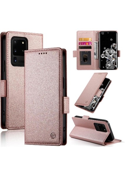 Samsung Galaxy S20 Ultra Günlük Kullanım Için Flip Case Kart Yuvaları Iş Çevirme (Yurt Dışından)