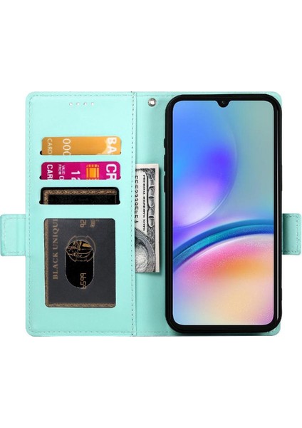 Samsung Galaxy A05S Günlük Kullanım Için Flip Case Kart Yuvaları Cüzdan Iş Çevirme (Yurt Dışından) modelleri