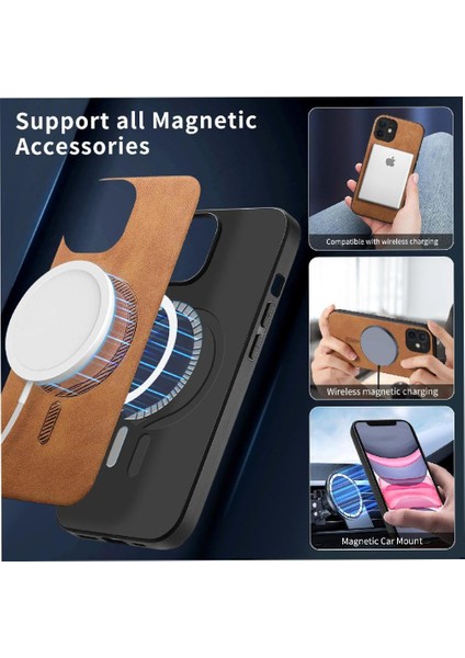 IPhone 11 Için Flip Case Kablosuz Şarj Ince Magsafe Araba Bağlar (Yurt Dışından) indirimleri
