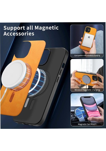 IPhone 11 Için Flip Case Kablosuz Şarj Ince Magsafe Araba Bağlar (Yurt Dışından) indirimleri