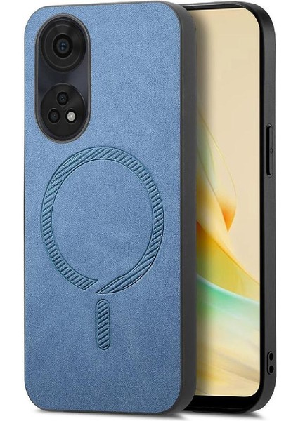 Oppo Oppo 8t Için Flip Case Hafif Magsafe Araba Bağlar Ince Kablosuz (Yurt Dışından)