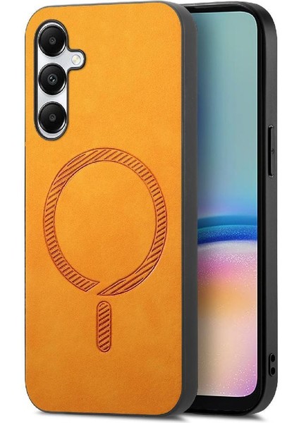 Samsung Galaxy A05S Kablosuz Şarj Magsafe Araba Mounts Için Flip Case (Yurt Dışından)