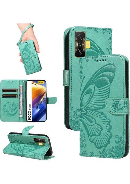 Kredi Kartı Yuvası ile Xiaomi Redmi Credit Oyun Için Flip Case Kabartmalı Yüksek (Yurt Dışından)