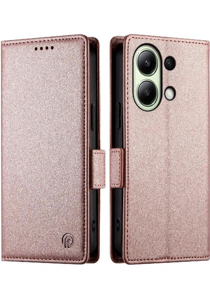 Xiaomi Redmi Not 13 4g Günlük Kullanım Için Flip Case Iş Cüzdan Flip Kart (Yurt Dışından)