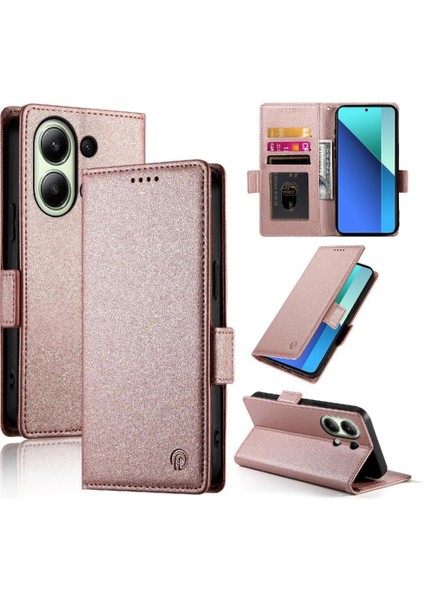 Xiaomi Redmi Not 13 4g Günlük Kullanım Için Flip Case Iş Cüzdan Flip Kart (Yurt Dışından)