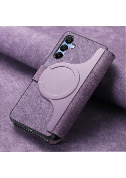 Samsung Galaxy A25 Retro Kart Standı Cüzdan Mıknatıs Koruyucu Için Flip Case (Yurt Dışından) fırsatları