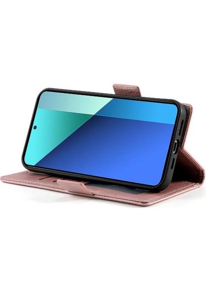Xiaomi Redmi Not 13 4g Günlük Kullanım Için Flip Case Iş Cüzdan Flip Kart (Yurt Dışından)