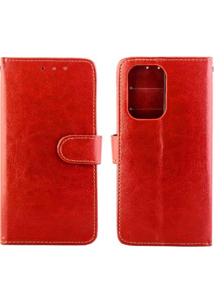 Xiaomi 13 Lite Için Flip Case Darbeye Manyetik Kapatma Pu Deri Kart (Yurt Dışından)