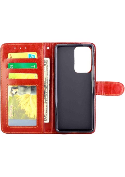 Xiaomi 13 Lite Için Flip Case Darbeye Manyetik Kapatma Pu Deri Kart (Yurt Dışından)