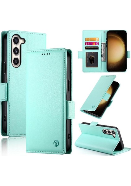 Samsung Galaxy S23 Artı Iş Cüzdan Flip Için Flip Case Günlük Kullanım Kartı (Yurt Dışından) modelleri