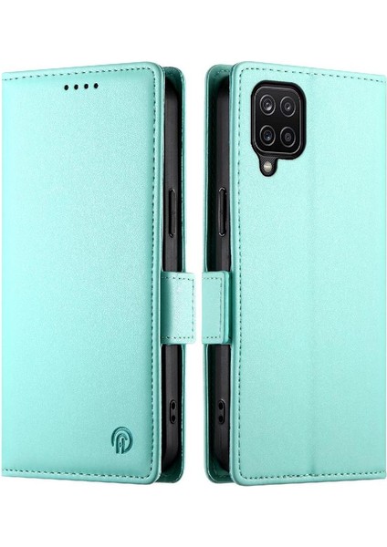 Samsung Galaxy A12 Günlük Kullanım Için Flip Case Cüzdan Flip Kart Yuvaları Iş (Yurt Dışından)