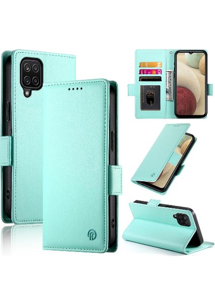 Samsung Galaxy A12 Günlük Kullanım Için Flip Case Cüzdan Flip Kart Yuvaları Iş (Yurt Dışından) indirimleri