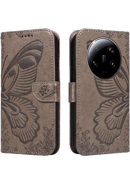 Xiaomi 13 Için Flip Case Ultra Yüksek Kaliteli Deri Ayrılabilir El Kayışı (Yurt Dışından)