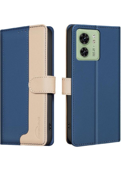 Motorola Moto Kenar 40 Için Flip Case 5g Flip Folio Darbeye Tpu Iç (Yurt Dışından)
