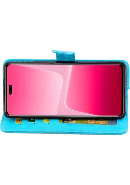 Xiaomi 13 Lite Için Flip Case Darbeye Manyetik Kapatma Pu Deri Kart (Yurt Dışından)