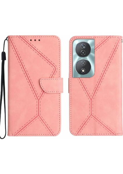 Onur X7B Dikiş Kabartmalı Yumuşak Pu Deri Yüksek Kalite Için Flip Case (Yurt Dışından)