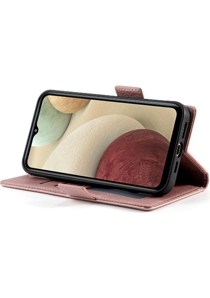 Samsung Galaxy A12 Günlük Kullanım Için Flip Case Cüzdan Flip Kart Yuvaları Iş (Yurt Dışından) indirimleri