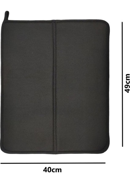 Tekno Trust Akrilik Bulaşık Kurutma Matı, Bulaşık Kurutma Örtüsü, Kaymaz Taban Emici Bulaşıklık fırsatları