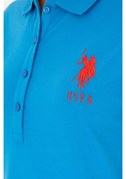 U.S. Polo Assn. Kadın Saks Örme Elbise 50280064-VR045