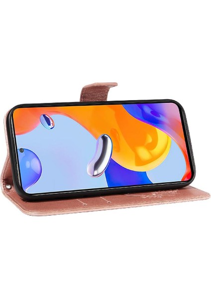 YH Market Xiaomi Redmi Not 12S Için Flip Case Kredi Kartı ile Yüksek Kaliteli Deri (Yurt Dışından)