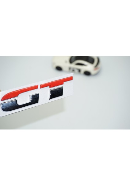 Gt Bagaj Krom Kırmızı Abs 3m 3D Bagaj Yazı Logo fiyatları