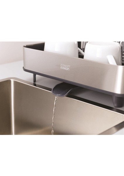 Tekno Trust Paslanmaz Çelik Rethink 2 Parça Paslanmaz Çelik Bulaşıklık ve Sıvı Sabunluk Seti 85189 Gri modelleri