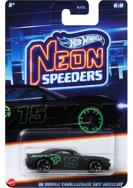 Neon Yarışçılar HLH72 - 15 Dodge Challenger Srt Hellcat HRW80