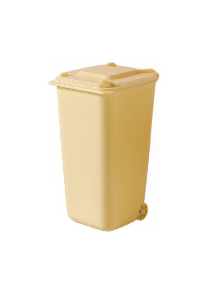 Yaratıcı Masaüstü Küçük Çöp Kutusu, Kapaklı Sevimli Karikatür Kalem Tutucu, Masa Kağıdı Sepeti Ev Depolama Kovası (Yurt Dışından)