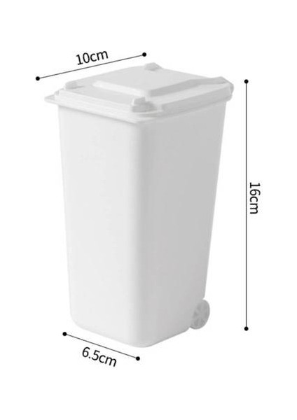 Yaratıcı Masaüstü Küçük Çöp Kutusu, Kapaklı Sevimli Karikatür Kalem Tutucu, Masa Kağıdı Sepeti Ev Depolama Kovası (Yurt Dışından) fırsatları