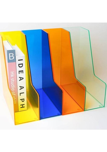 A4 Klasör Kitap Depolama Kutusu, Masaüstü Ofis Akrilik Kitaplık, Dikey Masaüstü Mobil Veri Çerçevesi Dosya Rafı (Yurt Dışından) indirimleri