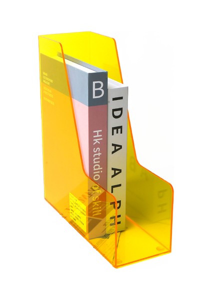 A4 Klasör Kitap Depolama Kutusu, Masaüstü Ofis Akrilik Kitaplık, Dikey Masaüstü Mobil Veri Çerçevesi Dosya Rafı (Yurt Dışından)