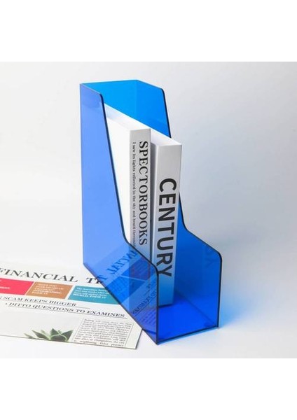 A4 Klasör Kitap Depolama Kutusu, Masaüstü Ofis Akrilik Kitaplık, Dikey Masaüstü Mobil Veri Çerçevesi Dosya Rafı (Yurt Dışından) fiyatları