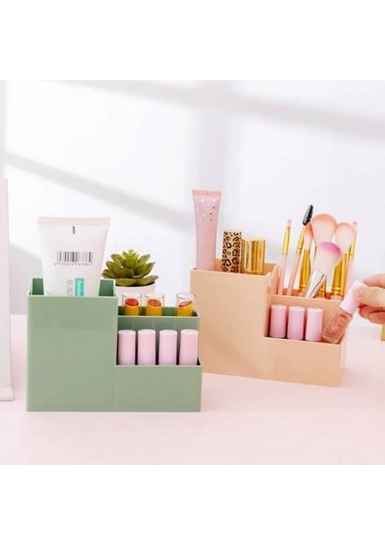 Rastgele Renkli Japon Tarzı Ofis Kalemi Tutucu ve Kalem Çantası, Yaratıcı Dıy Masaüstü Saklama Kutusu, Çok Fonksiyonlu Kozmetik Saklama Kutusu (Yurt Dışından) fiyatları