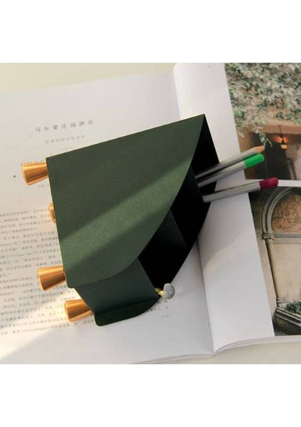 Iskandinav Tarzı Küçük Saklama Kutusu, Ofis Masaüstü Kalem Tutucu, Tuvalet Masası Ruj Makyaj Fırçası Saklama Kovası (Yurt Dışından) modelleri