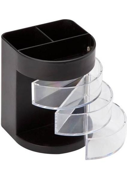 Çok Işlevli Kalem Tutucu, Plastik Yaratıcı Masaüstü Saklama Kutusu, Çok Kategorili Şeffaf Kalem Kovası (Yurt Dışından) fiyatları