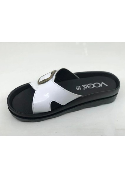 1721 Beyaz Comfort Casual Anatomik Terlik